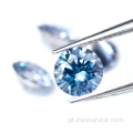 Pedras de moissanita LOUL Blue Color Moissanite Diamond